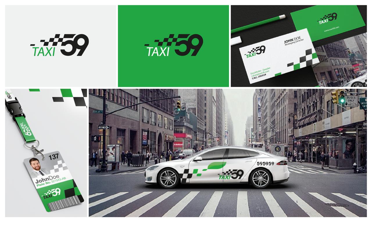 Taxi 59 - branding