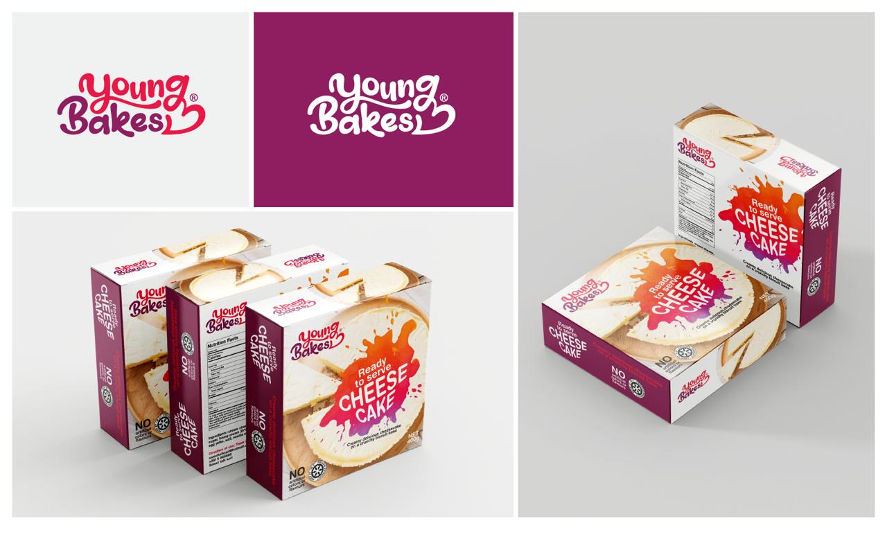 Young Bakes - packaging