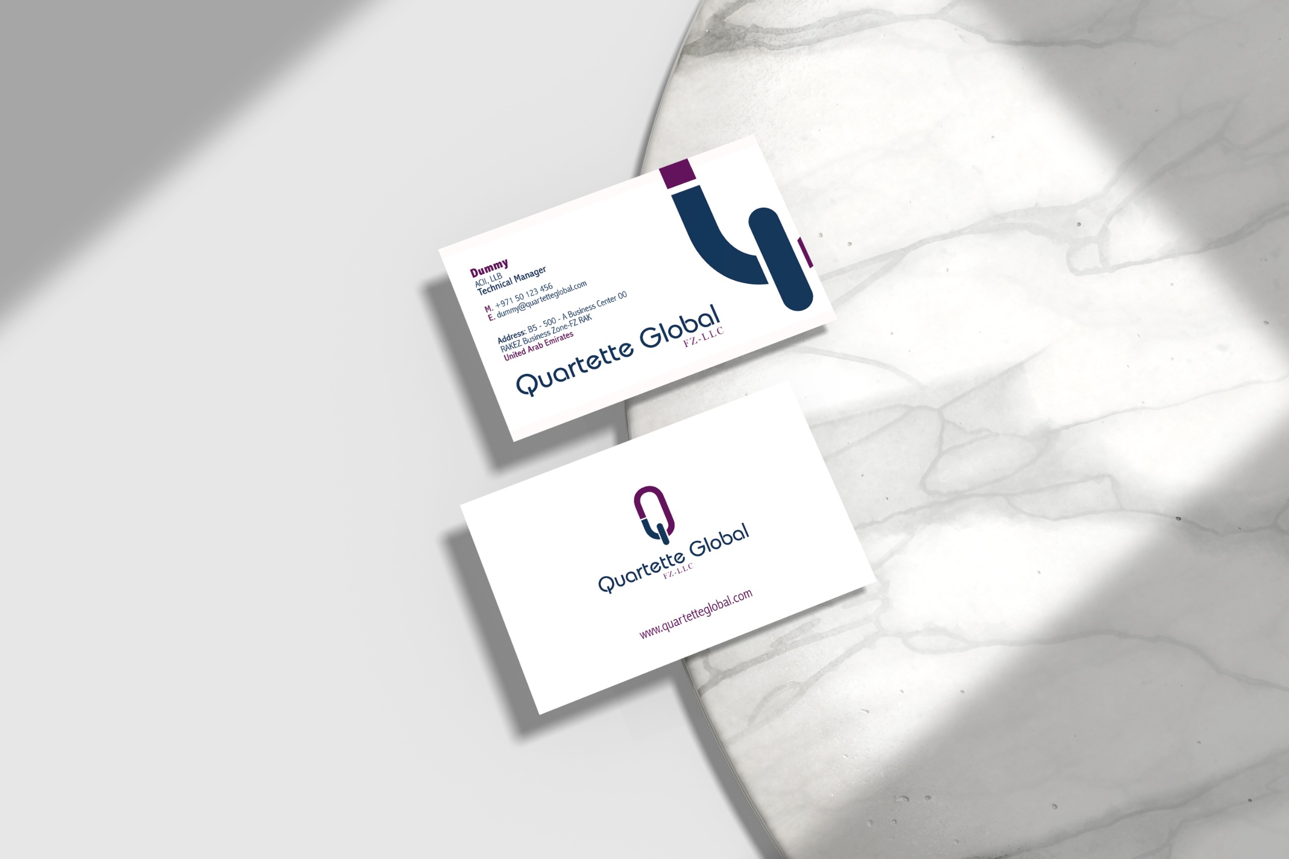 business cards - Corporate identity, stationery